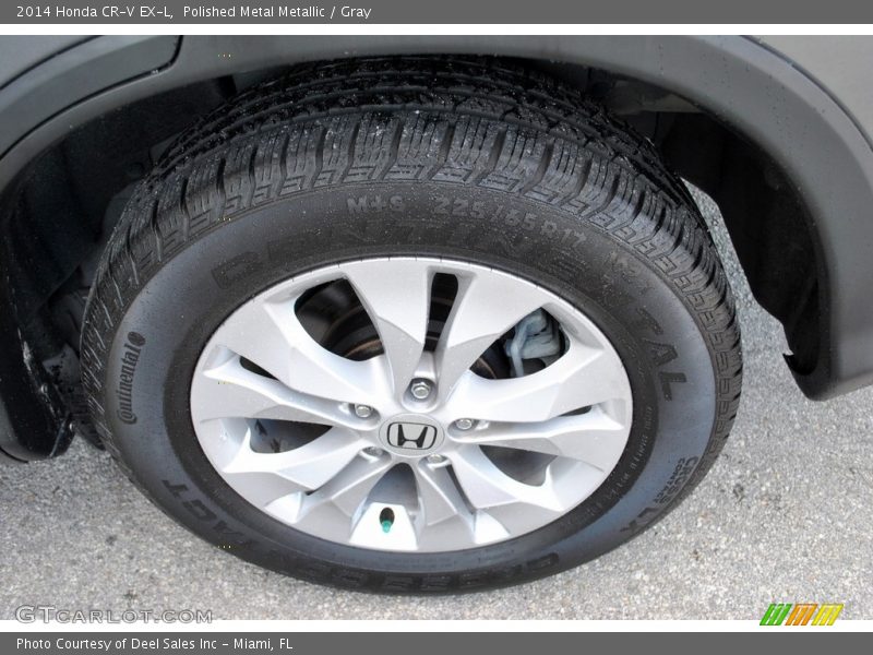 Polished Metal Metallic / Gray 2014 Honda CR-V EX-L