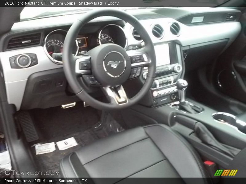 Shadow Black / Ebony 2016 Ford Mustang GT Premium Coupe