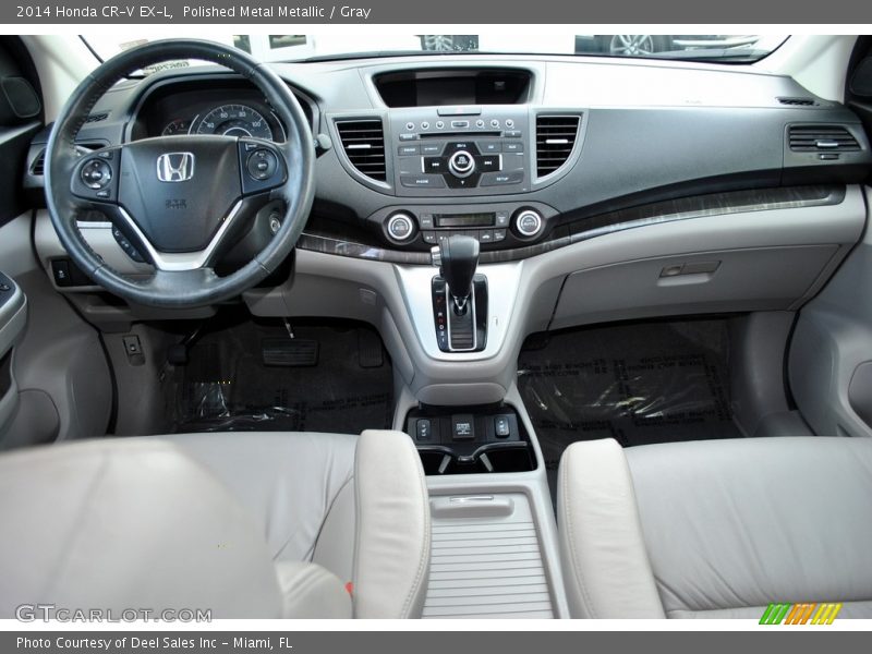 Polished Metal Metallic / Gray 2014 Honda CR-V EX-L