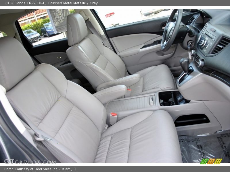 Polished Metal Metallic / Gray 2014 Honda CR-V EX-L