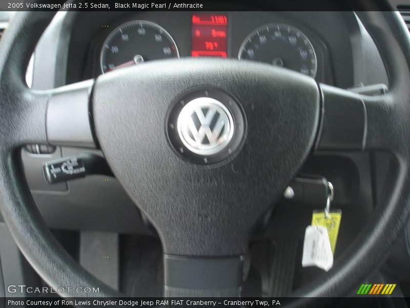 Black Magic Pearl / Anthracite 2005 Volkswagen Jetta 2.5 Sedan