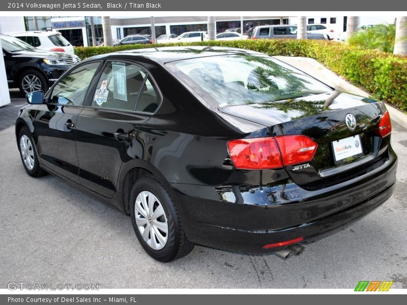 Black / Titan Black 2014 Volkswagen Jetta S Sedan