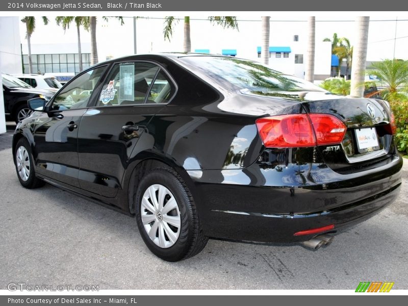 Black / Titan Black 2014 Volkswagen Jetta S Sedan