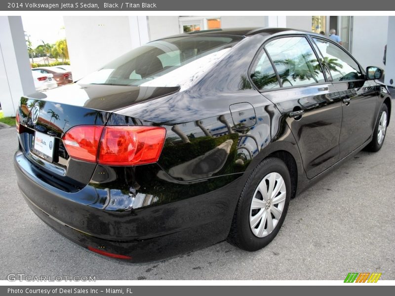 Black / Titan Black 2014 Volkswagen Jetta S Sedan