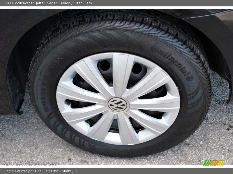 Black / Titan Black 2014 Volkswagen Jetta S Sedan