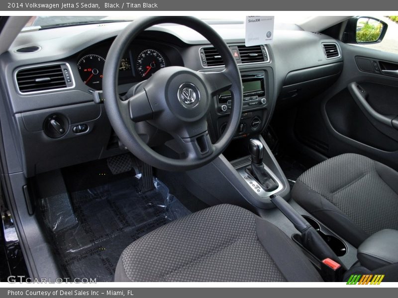 Black / Titan Black 2014 Volkswagen Jetta S Sedan