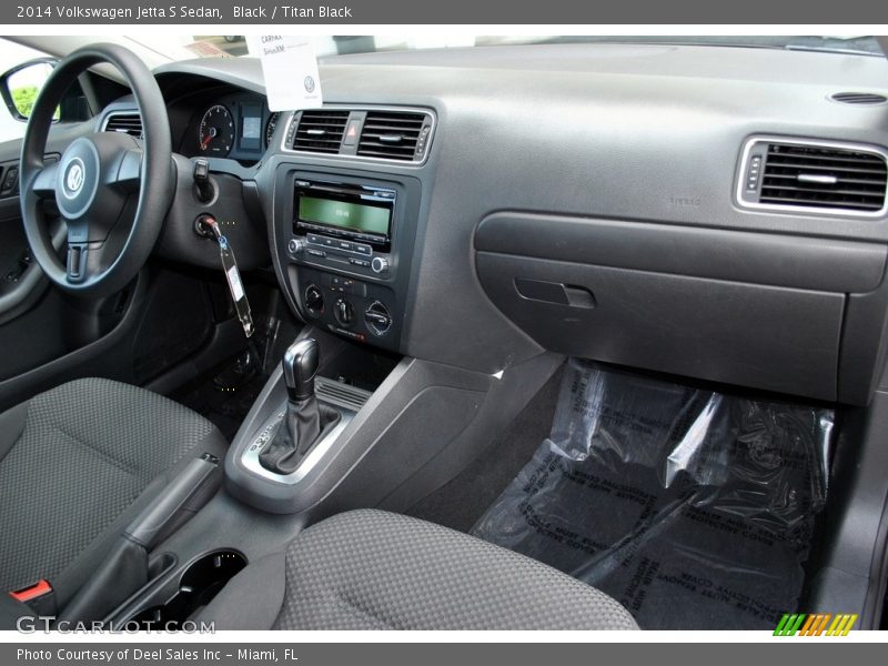 Black / Titan Black 2014 Volkswagen Jetta S Sedan