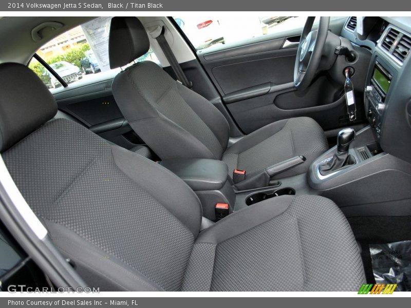 Black / Titan Black 2014 Volkswagen Jetta S Sedan