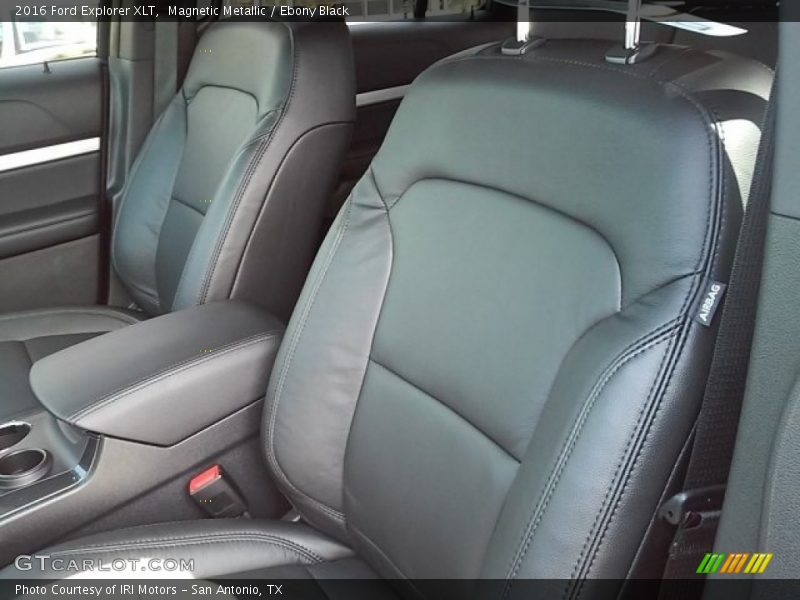 Magnetic Metallic / Ebony Black 2016 Ford Explorer XLT
