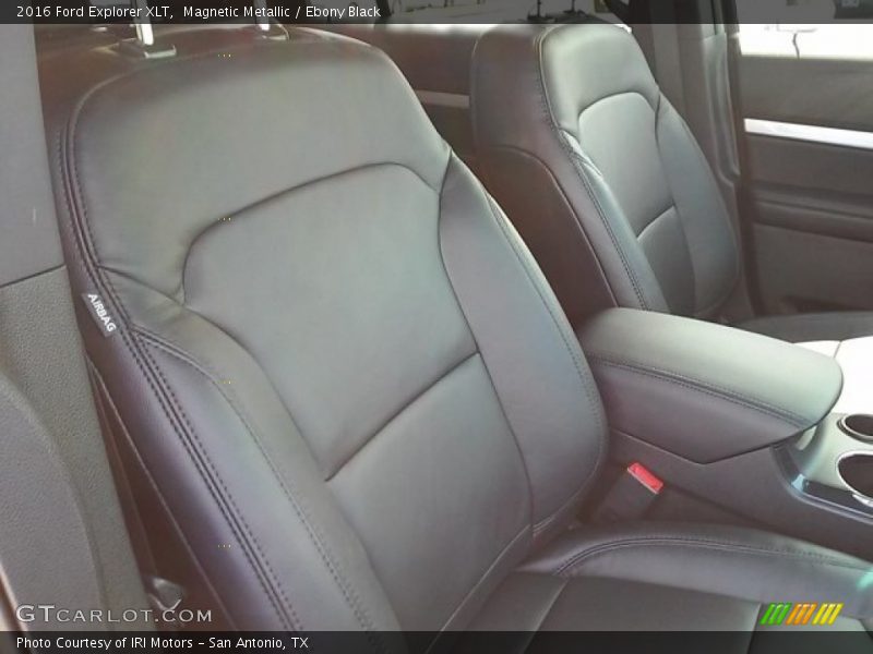 Magnetic Metallic / Ebony Black 2016 Ford Explorer XLT