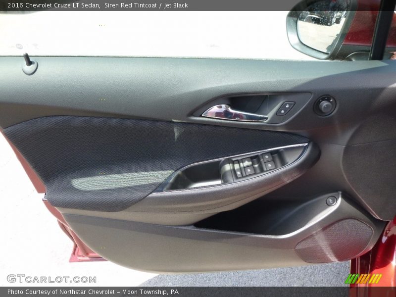 Siren Red Tintcoat / Jet Black 2016 Chevrolet Cruze LT Sedan