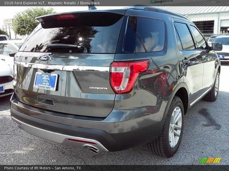 Magnetic Metallic / Ebony Black 2016 Ford Explorer XLT