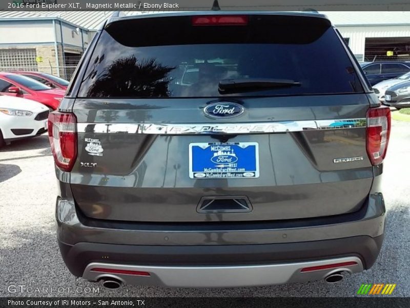 Magnetic Metallic / Ebony Black 2016 Ford Explorer XLT