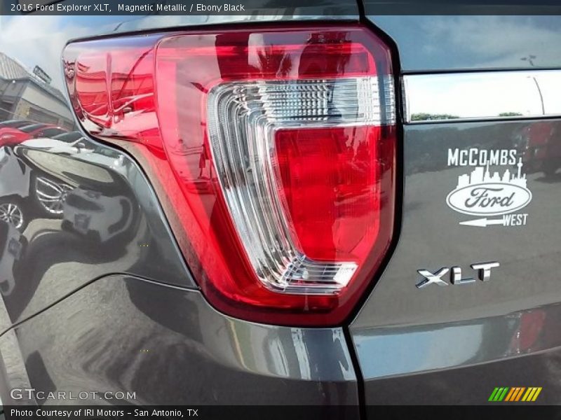 Magnetic Metallic / Ebony Black 2016 Ford Explorer XLT