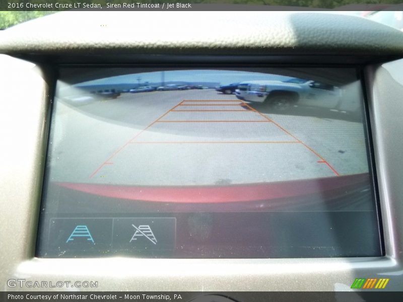 Siren Red Tintcoat / Jet Black 2016 Chevrolet Cruze LT Sedan