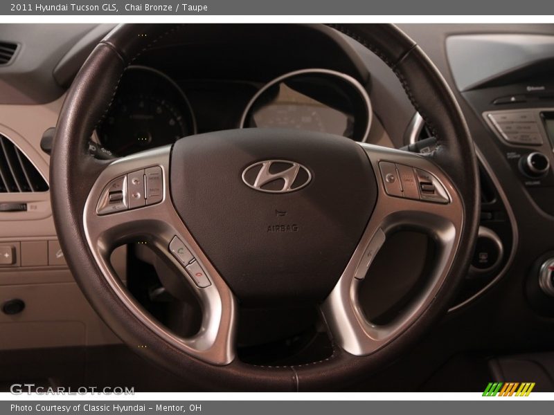 Chai Bronze / Taupe 2011 Hyundai Tucson GLS
