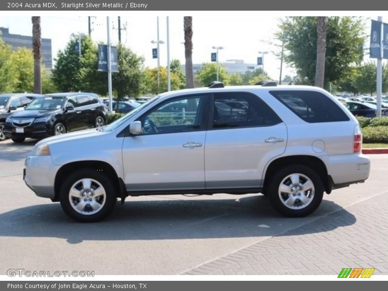 Starlight Silver Metallic / Ebony 2004 Acura MDX