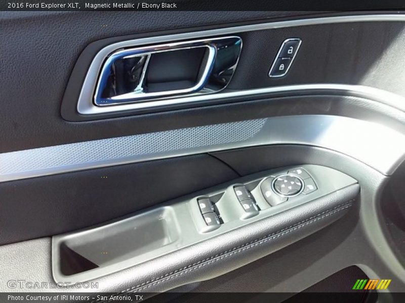 Magnetic Metallic / Ebony Black 2016 Ford Explorer XLT