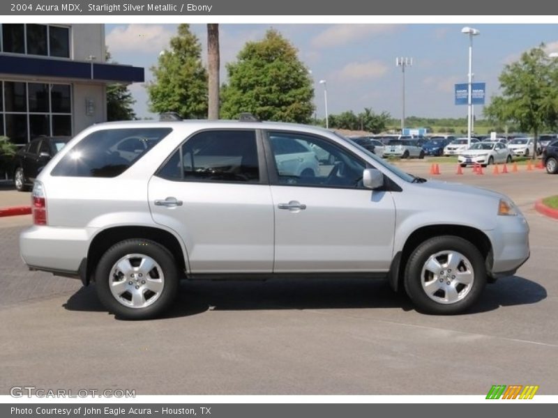 Starlight Silver Metallic / Ebony 2004 Acura MDX