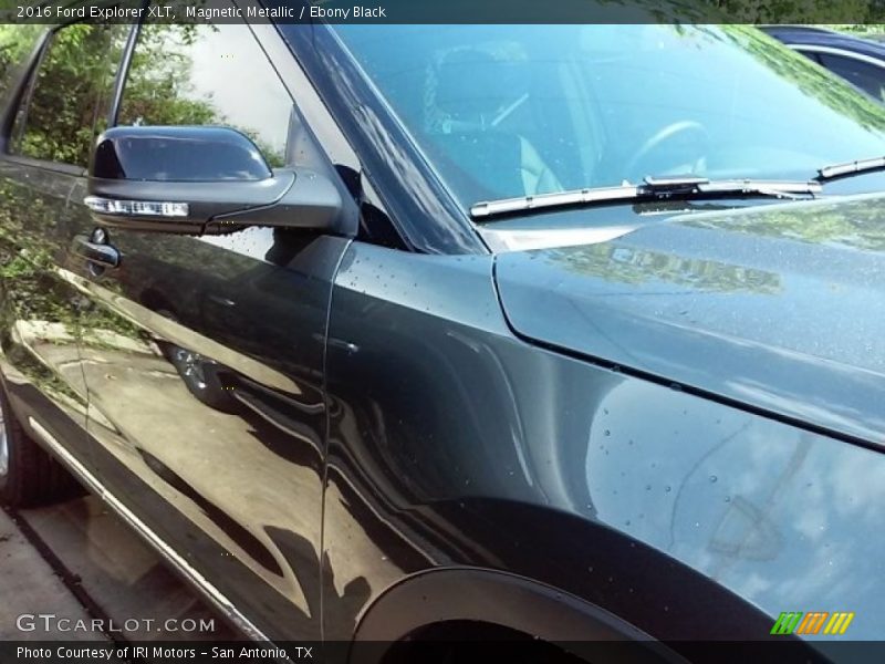 Magnetic Metallic / Ebony Black 2016 Ford Explorer XLT