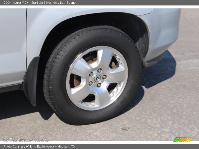 Starlight Silver Metallic / Ebony 2004 Acura MDX