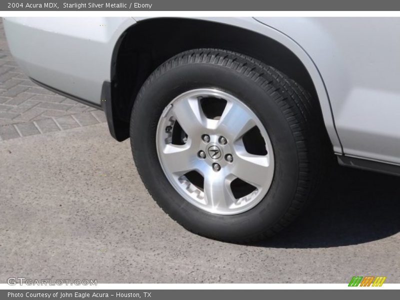 Starlight Silver Metallic / Ebony 2004 Acura MDX