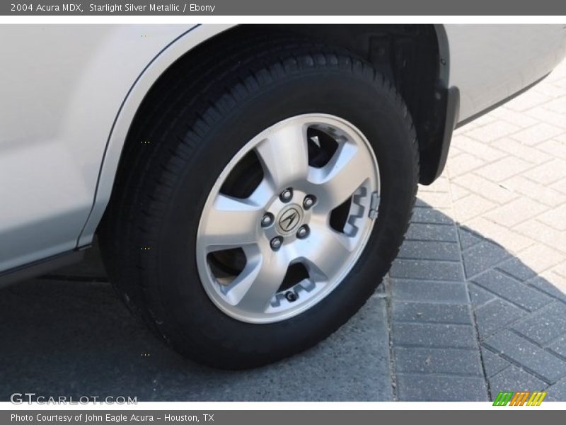 Starlight Silver Metallic / Ebony 2004 Acura MDX