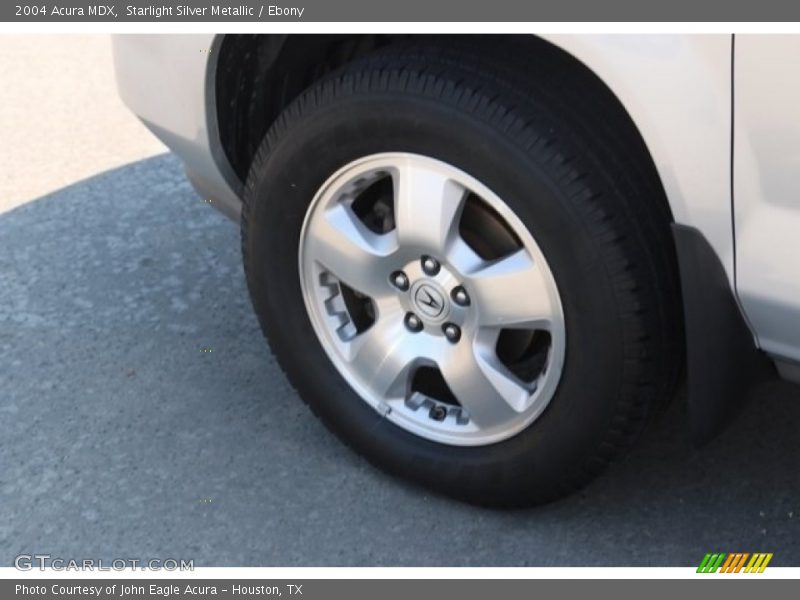 Starlight Silver Metallic / Ebony 2004 Acura MDX