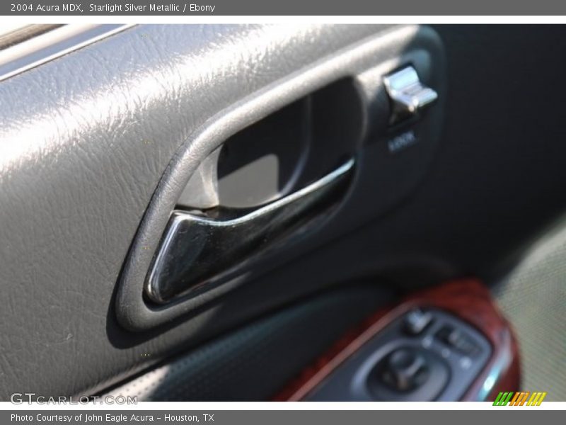 Starlight Silver Metallic / Ebony 2004 Acura MDX
