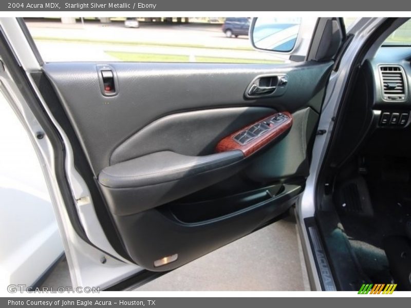 Starlight Silver Metallic / Ebony 2004 Acura MDX