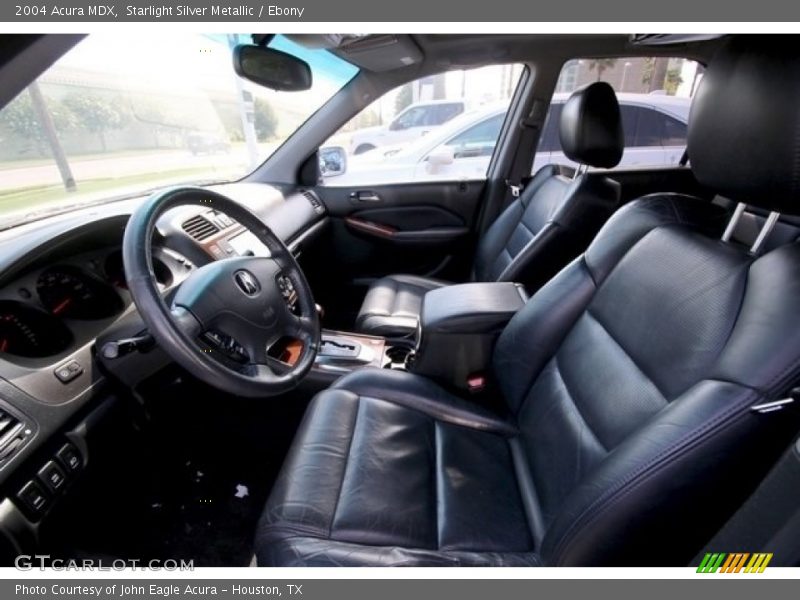 Starlight Silver Metallic / Ebony 2004 Acura MDX