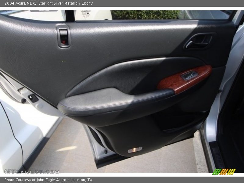 Starlight Silver Metallic / Ebony 2004 Acura MDX