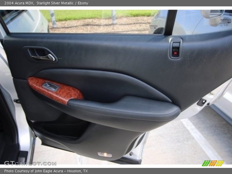 Starlight Silver Metallic / Ebony 2004 Acura MDX
