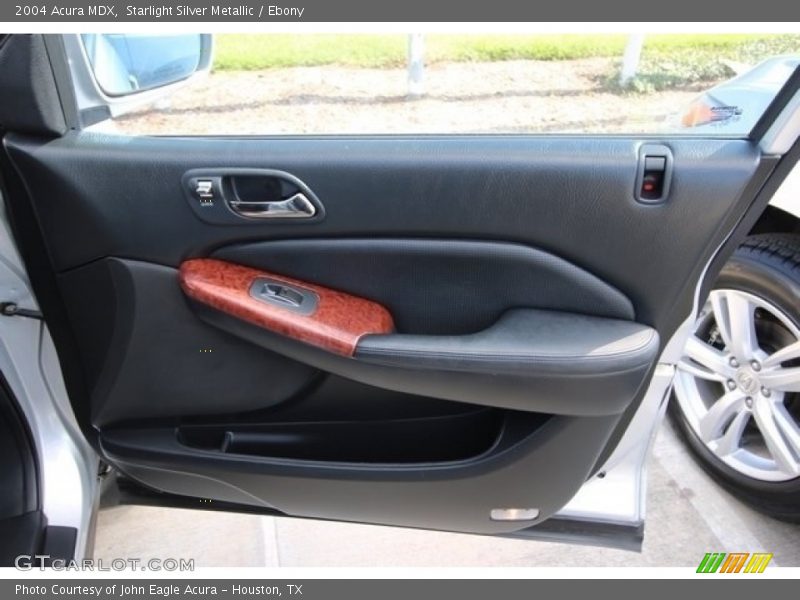 Starlight Silver Metallic / Ebony 2004 Acura MDX