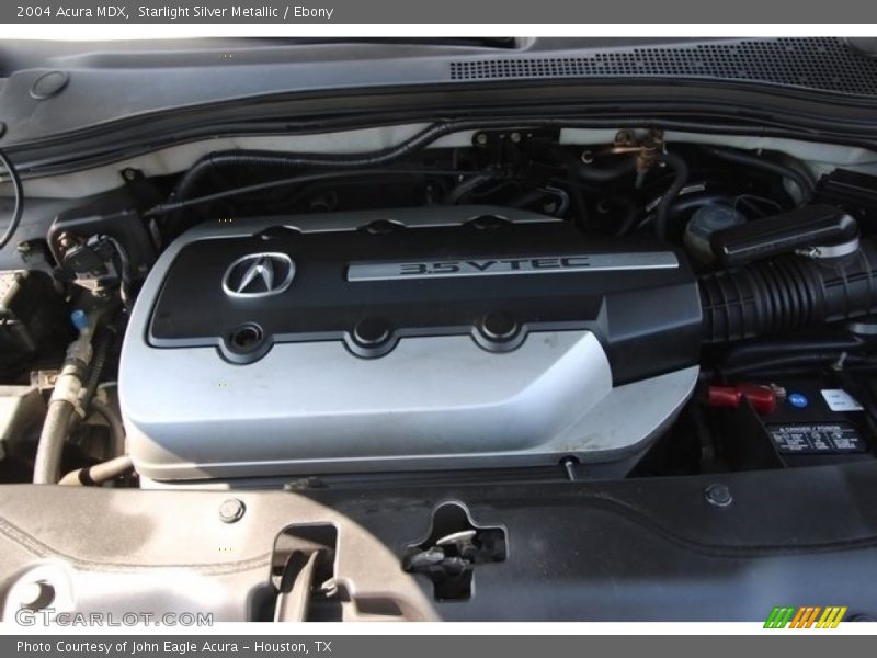 Starlight Silver Metallic / Ebony 2004 Acura MDX