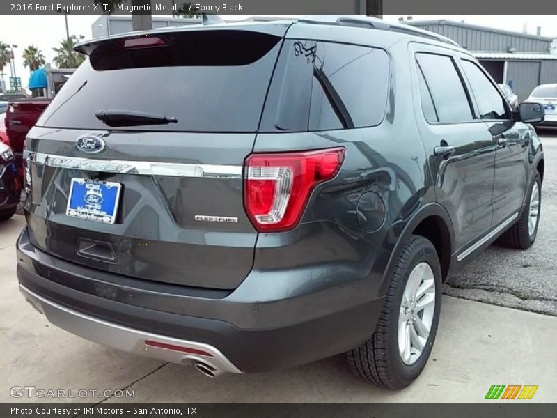 Magnetic Metallic / Ebony Black 2016 Ford Explorer XLT