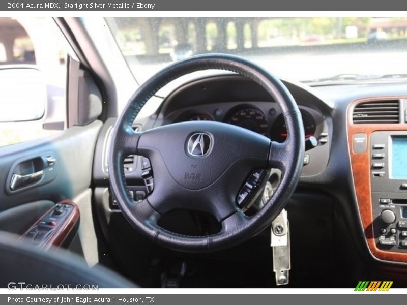 Starlight Silver Metallic / Ebony 2004 Acura MDX