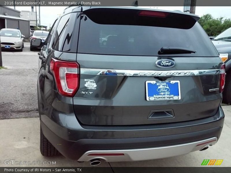 Magnetic Metallic / Ebony Black 2016 Ford Explorer XLT