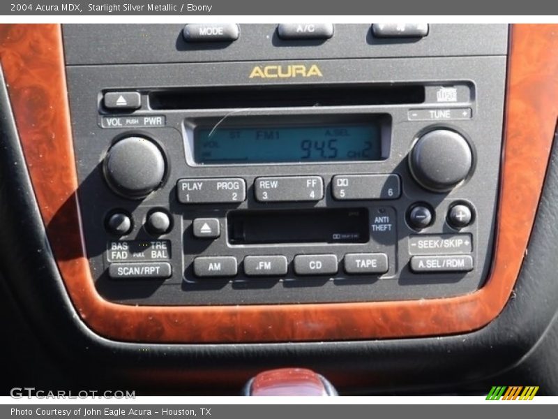 Starlight Silver Metallic / Ebony 2004 Acura MDX