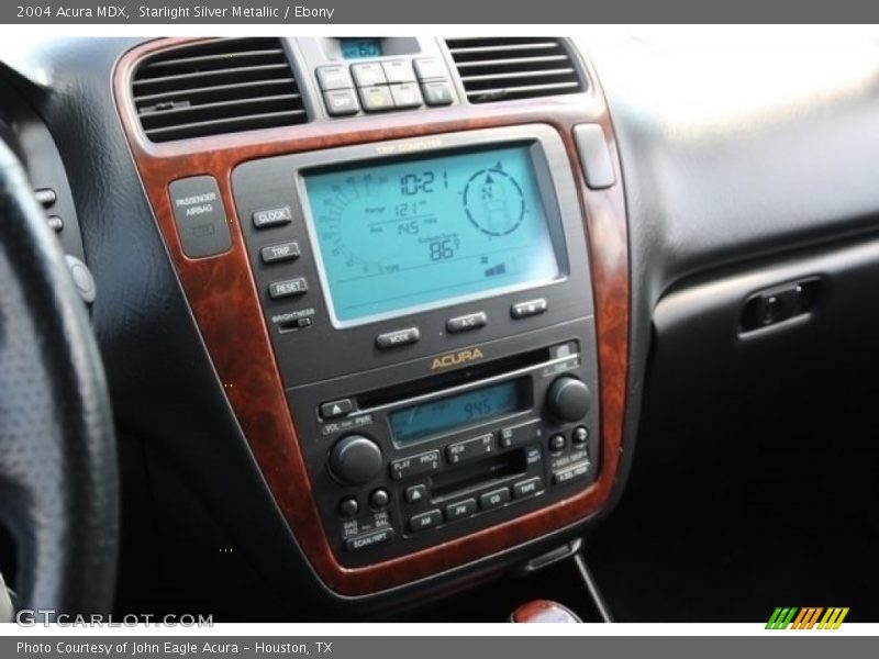 Starlight Silver Metallic / Ebony 2004 Acura MDX