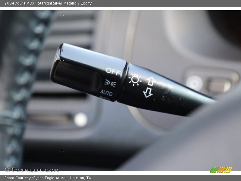 Starlight Silver Metallic / Ebony 2004 Acura MDX