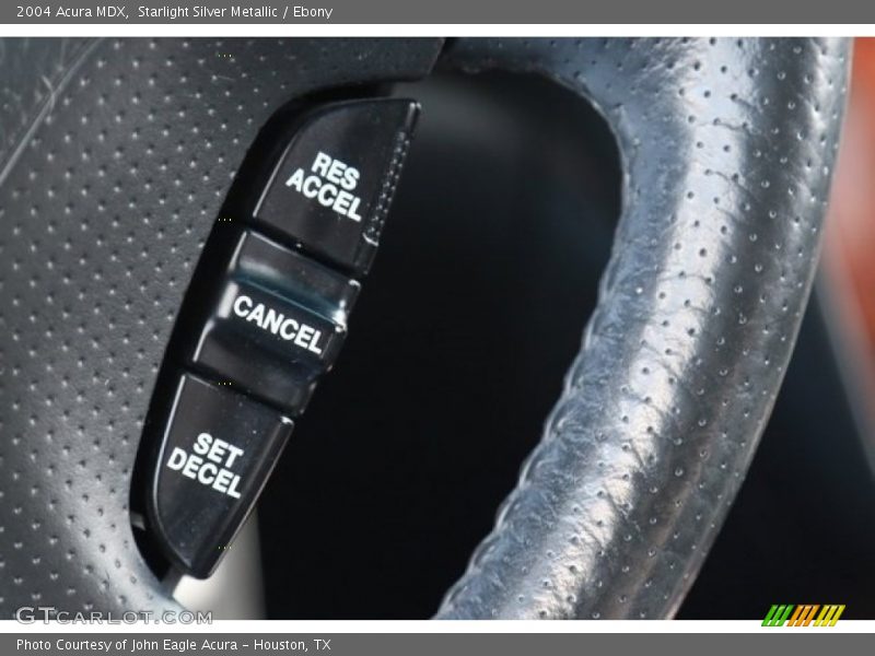 Starlight Silver Metallic / Ebony 2004 Acura MDX
