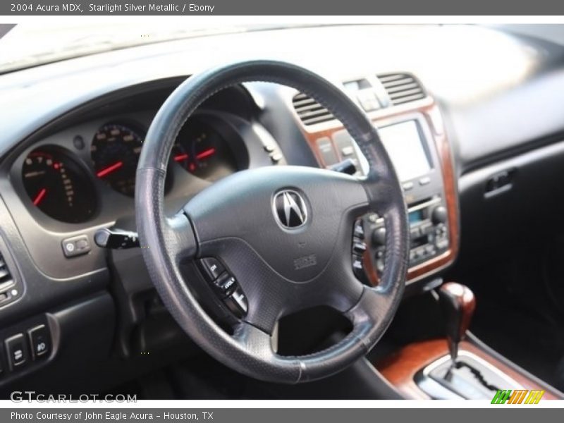 Starlight Silver Metallic / Ebony 2004 Acura MDX