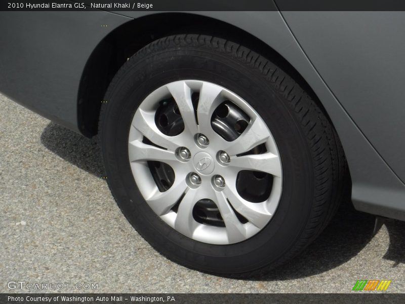 Natural Khaki / Beige 2010 Hyundai Elantra GLS