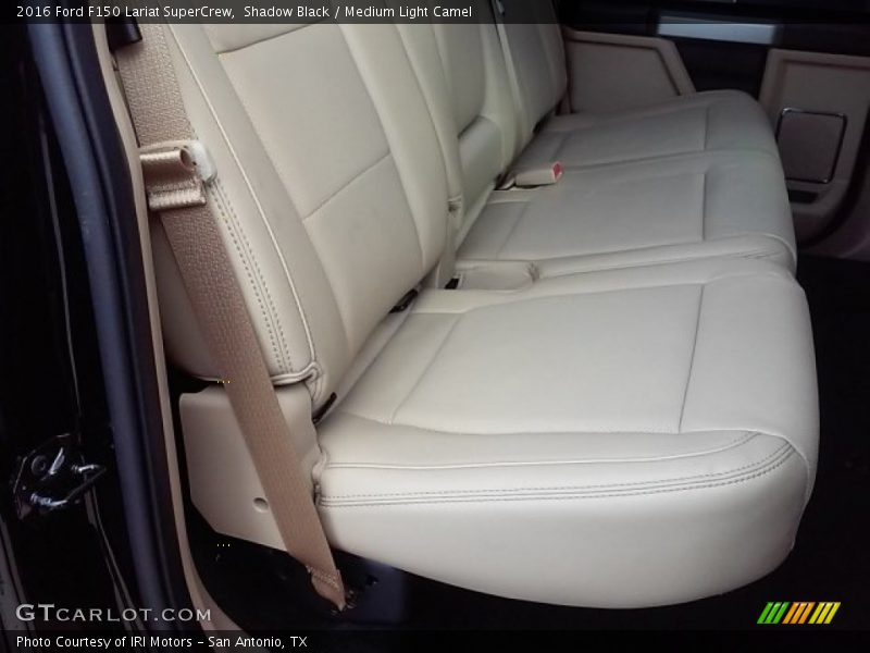 Shadow Black / Medium Light Camel 2016 Ford F150 Lariat SuperCrew