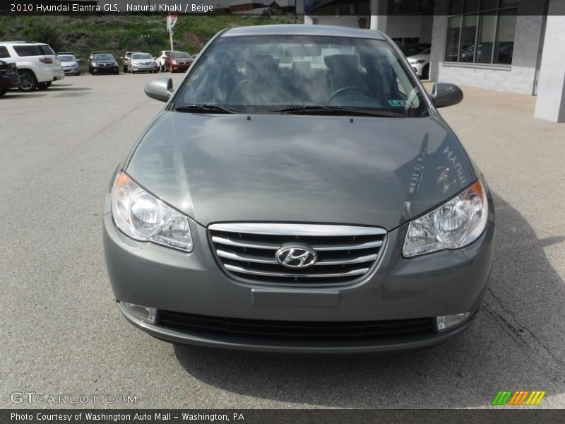 Natural Khaki / Beige 2010 Hyundai Elantra GLS
