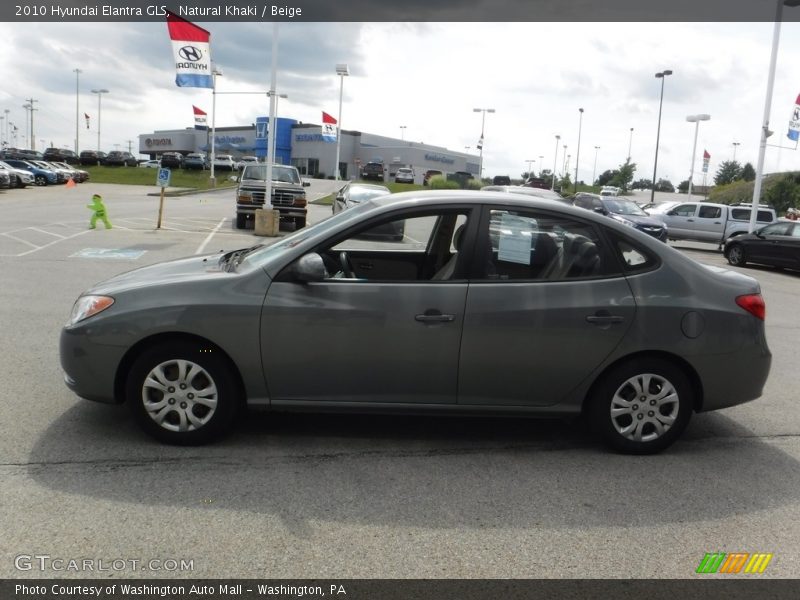 Natural Khaki / Beige 2010 Hyundai Elantra GLS