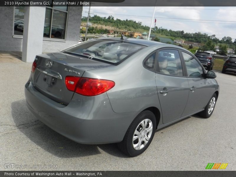 Natural Khaki / Beige 2010 Hyundai Elantra GLS