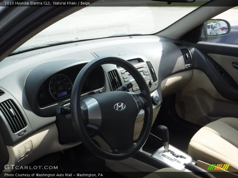 Natural Khaki / Beige 2010 Hyundai Elantra GLS