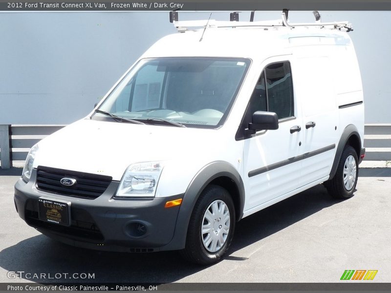 Frozen White / Dark Grey 2012 Ford Transit Connect XL Van